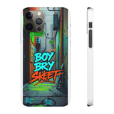 Urban Graffiti Phone Case - Gritty Streetwear for Boys