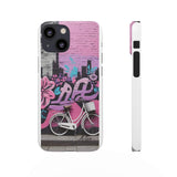 Graffiti Phone Case for Girls: Urban Chic with a Feminine Tw - Phone Case by Printify | Unique designs from ArteoDesign