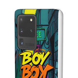 Graffiti Phone Case: Urban Chic with London Skyline for Girl - Phone Case by Printify | Unique designs from ArteoDesign