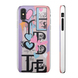 Graffiti Street Art-Inspired Phone Case for Girls