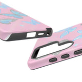 Y2K Butterfly Pink iPhone Case – Glitter Aesthetic