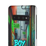 Urban Graffiti Phone Case for Boys - Gritty Streetwear Style