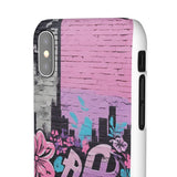 Graffiti Phone Case for Girls: Urban Chic with a Feminine Tw - Phone Case by Printify | Unique designs from ArteoDesign