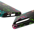 Urban Floral Graffiti Phone Case – Neon Street Art Vibes for iPhone & Samsung
