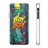 Graffiti Phone Case: Urban Chic with London Skyline for Girl - Phone Case by Printify | Unique designs from ArteoDesign