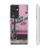 Urban Graffiti Neon Street Art Soft Phone Case for Girls