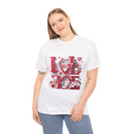 Heart to Heart Romantic Unisex T-Shirt - Perfect Gift of Love