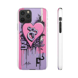 Graffiti Phone Case: Urban Chic for Girls with London Skylin - Phone Case by Printify | Unique designs from ArteoDesign