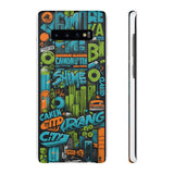 Urban Graffiti Style Phone Case - Cool and Chic for Girls