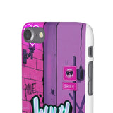 Graffiti Phone Case: Urban Chic for Girls with a Twist - Phone Case by Printify | Unique designs from ArteoDesign