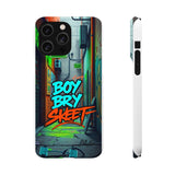 Urban Graffiti Phone Case - Gritty Streetwear for Boys