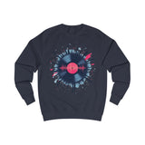 Men's Vinyl Record Sweatshirt | Music Lover's Style