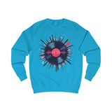 Men's Vinyl Record Sweatshirt | Music Lover's Style