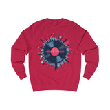 Men's Vinyl Record Sweatshirt | Music Lover's Style