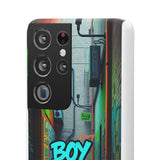 Urban Graffiti Phone Case for Boys - Gritty Streetwear Style