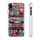 Edgy London Street Art Graffiti Phone Case for Boys