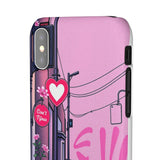 Streetwear Graffiti Phone Case for Girls - Soft and Bold Style