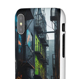 Streetwear Graffiti Phone Cover - Rugged Urban Style