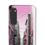 Graffiti Phone Case for Girls - Urban Elegance Design