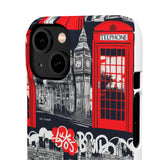 Edgy London Street Art Graffiti Phone Case for Boys