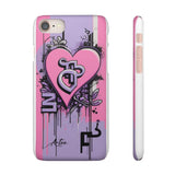 Graffiti Phone Case: Urban Chic for Girls with London Skylin - Phone Case by Printify | Unique designs from ArteoDesign