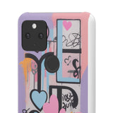 Graffiti Street Art-Inspired Phone Case for Girls