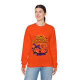 Happy Halloween Sweatshirt – Ghosts & Pumpkins Graphic