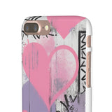 Urban Graffiti Chic Phone Case - Street Art for Girls