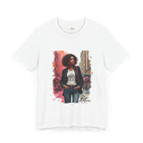 Cityscape Fashion Graphic T-Shirt – Chic Urban Style Art Tee