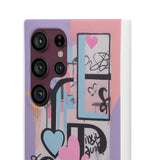 Graffiti Phone Case for Girls: Urban Chic Meets Feminine Sty - Phone Case by Printify | Unique designs from ArteoDesign