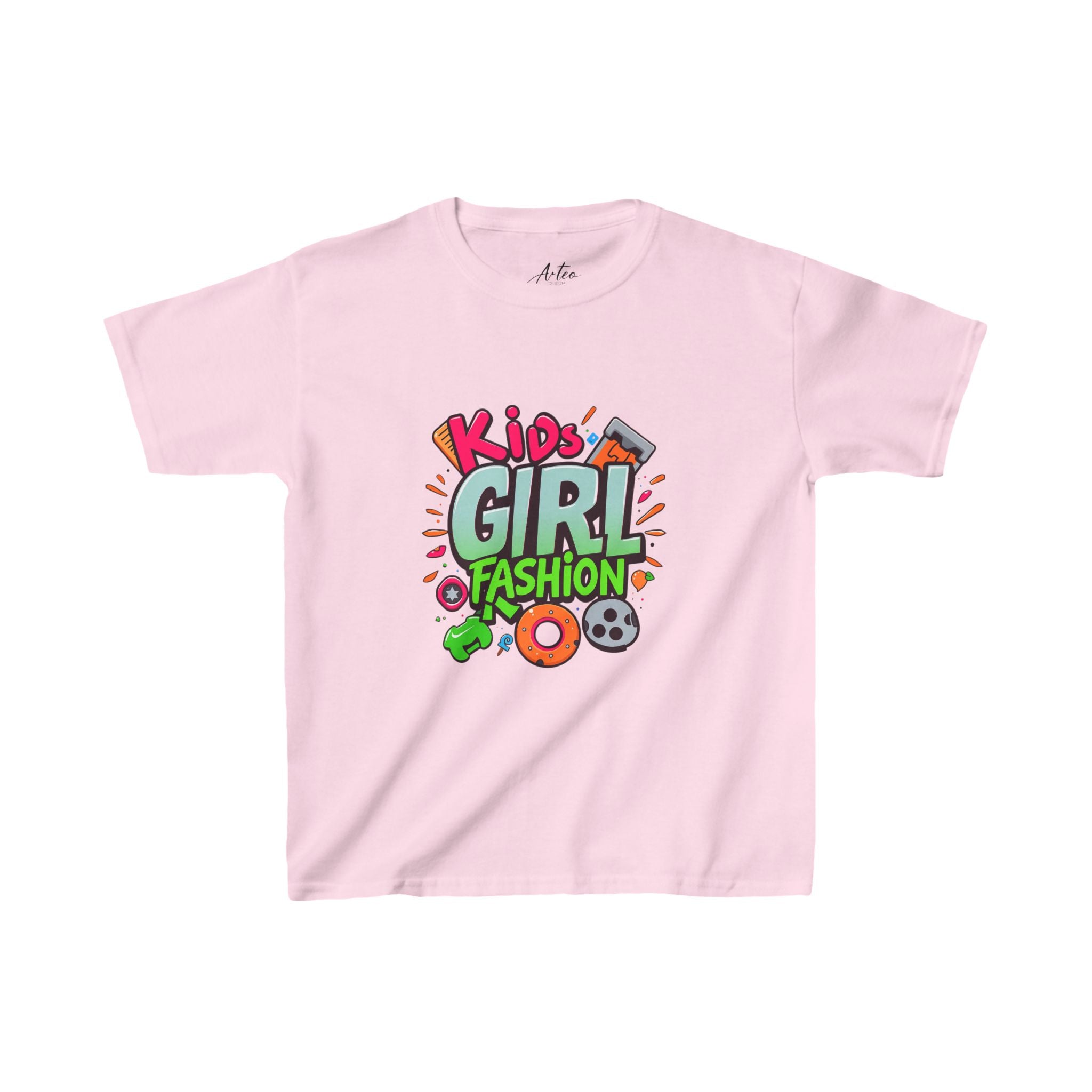 Kids Girl Fashion T-Shirt – Fun and Colorful Style Tee