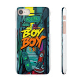 Graffiti Phone Case: Urban Chic with London Skyline for Girl - Phone Case by Printify | Unique designs from ArteoDesign