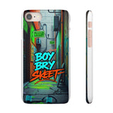 Urban Graffiti Phone Case for Boys - Gritty Streetwear Style