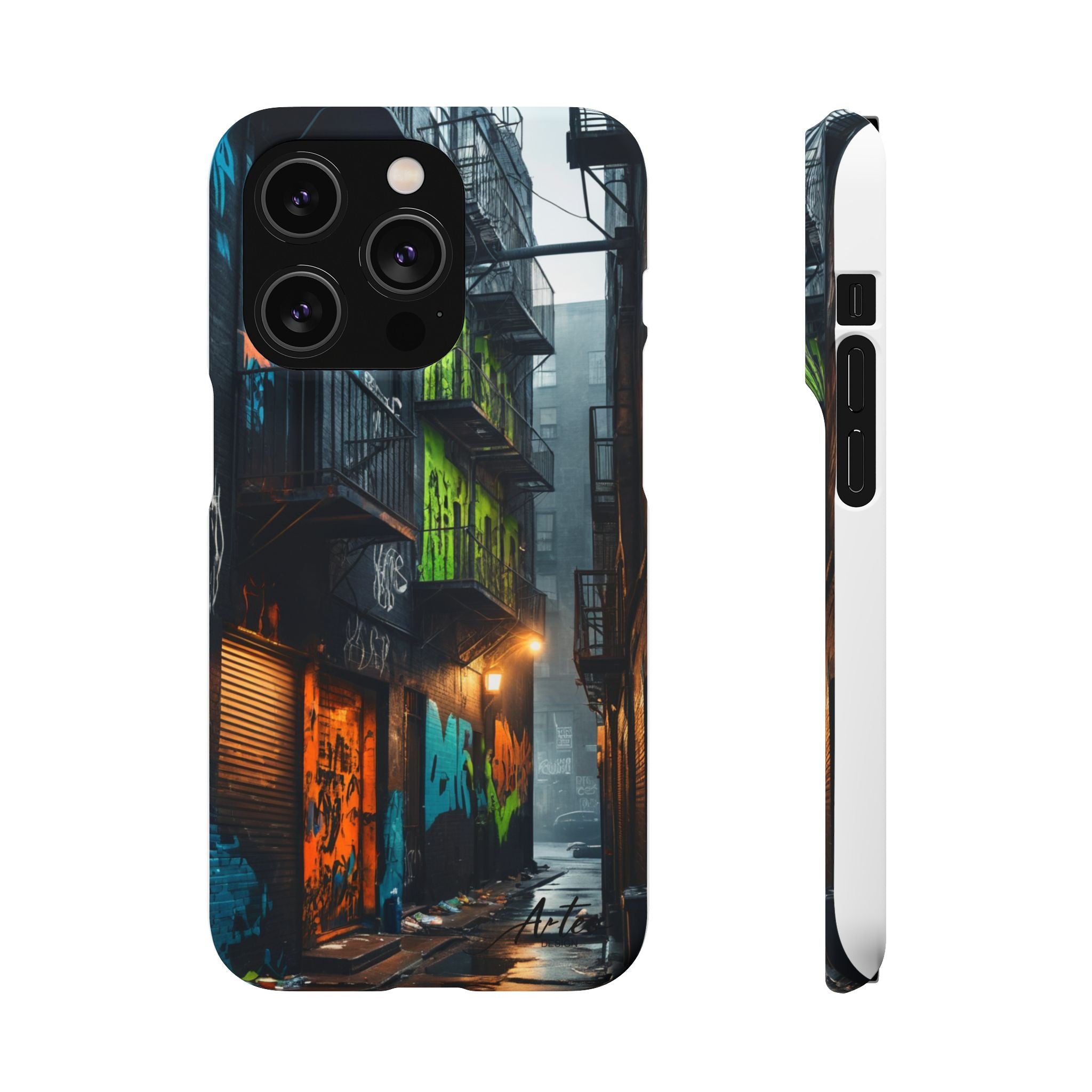 Streetwear Graffiti Phone Cover - Rugged Urban Look for Boys