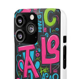 Graffiti Phone Case for Girls: Urban Chic Meets Street Style - Phone Case by Printify | Unique designs from ArteoDesign