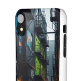 Graffiti-Inspired Phone Case: Urban Chic for Girls - Phone Case by Printify | Unique designs from ArteoDesign