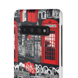 Edgy London Street Art Graffiti Phone Case for Boys