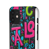 Graffiti Phone Case for Girls: Urban Chic Meets Street Style - Phone Case by Printify | Unique designs from ArteoDesign