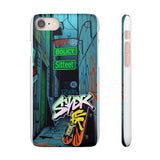 Graffiti-Inspired Phone Case for Girls: Urban Chic Style - Phone Case by Printify | Unique designs from ArteoDesign