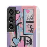 Graffiti Phone Case for Girls: Urban Chic Meets Feminine Sty - Phone Case by Printify | Unique designs from ArteoDesign