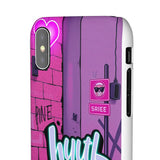 Graffiti Phone Case: Urban Chic for Girls with a Twist - Phone Case by Printify | Unique designs from ArteoDesign