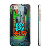 Urban Graffiti Phone Case - Gritty Streetwear for Boys