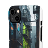 Graffiti-Inspired Phone Case: Urban Chic for Girls - Phone Case by Printify | Unique designs from ArteoDesign