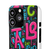 Graffiti Phone Case for Girls: Urban Chic Meets Street Style - Phone Case by Printify | Unique designs from ArteoDesign