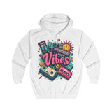 Vintage Vibes Graphic Hoodie – Retro Streetwear Style for Women