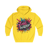 Trailblazer Graffiti Hoodie - Bold Urban Streetwear for Women