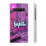 Urban Graffiti Chic Phone Case - Cool Street Style for Girls