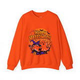 Bat Attack Unisex Sweatshirt - Spooky Halloween Style for All