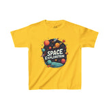 Space Explorers Boys T-Shirt – Galactic Adventure Tee for Ages 3-12