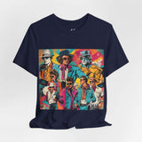 Retro Throwback T-Shirts: Men's Urban Streetwear Collection - T-Shirt by Printify | Unique designs from ArteoDesign